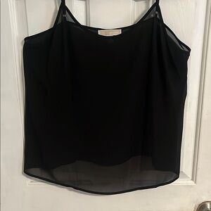 Michael Kors Black Sleeveless Camisole Top